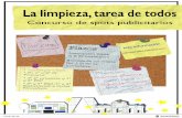 Concurso de spots publicitarios - Madrid · 2016. 10. 24. · Concurso de spots publicitarios La limDieza, tarea de todos Centro educativo mad rid-es ð MADRID * 50 60 g g 20 ESO