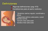 Definiciones - Dr. Mendoza Ladrón de Guevara · Estática fetal adecuada Definiciones. Feto (ACTH- suprarrenales) Placenta (CRH placentaria) Madre (PGs deciduales) ¿Quién empezó