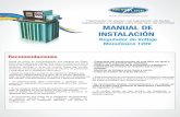 MANUAL DE INSTALACIÓN · 2019. 9. 30. · Antes de poner en funcionamiento sus equipos de Regu-lación Automáticos de Voltaje New Line, lo invitamos a leer el manual de instalación