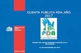 CUENTA PUBLICA PDA AÑO 2017 · 2019. 6. 24. · 22 DE NOVIEMBRE DE 2017 CUENTA PUBLICA PDA AÑO 2017 . Gobierno de Chile ... Avances 2014 - 2017 • GESTION • CALEFACCION SUSTENTABLE