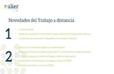Presentación de PowerPoint · 2020. 10. 6. · RDL 28/2020, DE 22 DE SEPTIEMBRE, DE TRABAJO A DISTANCIA (BOE 23.09.2020) «Trabajo a distancia»: forma de organización del trabajo