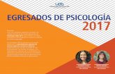 EGRESADOS DE PSICOLOGÍA 2017 - psicologia.udd.cla-2017-VF-1.pdfPsicólogos UDD 2017, que contiene una breve presentación de la experiencia académica y laboral de nuestros egresados.
