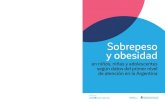 Sobrepeso y obesidad - UNICEF · 2019. 1. 7. · El sobrepeso y la obesidad conforman un problema de salud pública grave que ac-tualmente adquirió características de pandemia.