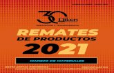 MANEJO DE MATERIALES · 2020. 12. 16. · MANEJO DE MATERIALES Contenedores Cúbicos Caja Brute con Tapa para Almacén •Mod. 4608. •Ideales para recolección de desperdicios,