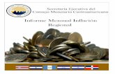 2013 · 2019. 2. 22. · Consejo Monetario Centroamericano Secretaría Ejecutiva Informe Mensual de Inflación Regional ... Venezuela 1.5 3.3 26.0 22.2 20.0 - 22.0 20.0 - 22.0 C)