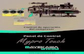 Panel de Control Mypro Touch - MAYEKAWA de... · 2020. 6. 29. · • Control de nivel • Control Expansión • Control de Bombas • Control de válvula deslizante (capacidad)