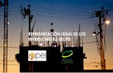 REPRESENTACIÓN LEGAL DE LOS INVERSIONISTAS DEL PEI · Ha participado en la estructuración de proyectos inmobiliarios a través de esquemas fiduciarios con ventas por más de 1.5