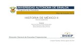 HISTORIA DE MÉXICO II · 2020. 8. 11. · Plan de Estudios 2018 Bachillerato General pág. 6 Historia de México II del Área disciplinar de las Ciencias sociales promueve el desarrollo