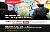 Manual del Expositor - TecnoMultimedia México · 2020. 3. 17. · Manual del Expositor 3 Antes, durante y después del evento, usted puede acceder a la información ingresando al