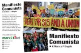 Una publicación de marx21.net Manifiesto Comunista€¦ · Una publicación de Manifiesto Comunista n K Marx y F Engels Karl Marx y Friedrich Engels escribieron el Manifiesto Comunista