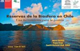 Reservas de la Biosfera en Chile Una herramienta para la ......Rafael y Torres del Paine. Acuerdo N°2: Se trabaja en el seguimiento de las recomendaciones respecto de la revisión