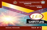 ...UIRTUS Universidad Nacional Experimental Politécnica de la Fuerza Armada Nacional Bolivariana UNEFA Vol.II N° 1 Revista Cientíﬁca Arbitrada Multidiciplinaria Vicerrectorado
