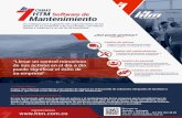 CMMS HTM Software de Mantenimiento€¦ · reales de mantenimiento. El software para la gestión de mantenimiento mas fácil de usar del mercado. 01 Fácil de usar. La interfaz de