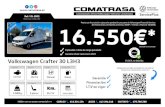 comatrasa.es€¦ · Volkswagen Crafter 30 1.31-13 (20.025€ I.V.A. incluido) OFICIAL (*) I.V.A. no incluido. Escanea para ver todos los detalles de este vehículo (Equipamiento,