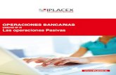 OPERACIONES BANCARIAScursos.iplacex.cl/CED/OPB4005/S5/ME_5.pdf4 1.2 clasificación de las operaciones financieras. Hoy en día, las operaciones bancarias son muy complejas y requieren
