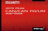 2019 PEAK CAN/CAN FD/LIN · 2020. 3. 20. · PCAN-MicroMod Digital 1 & 2 44 PCAN-MicroMod Mix 1 45 PCAN-MicroMod Mix 2 46 PCAN-MicroMod Mix 3 47 PCAN-MicroMod FD 48 PCAN-MicroMod