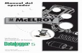 Manual del operador - McElroy · 2019. 5. 17. · Manual del operador Idioma original: Inglés 5. Este y otros productos podrían estar amparados por patentes en vigencia o en tramite.