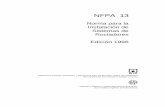 NFPA 13 · 2020. 6. 12. · NFPA 13 Norma para la Instalación de Sistemas de Rociadores Edición 1996 National Fire Protection Association, 1 Batterymarch Park, PO Box 9101, Quincy,