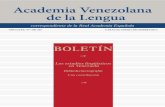 Academia Venezolana de la Lengua...bres y apellidos completos, contraviniendo sin embargo la tendencia de las normas utilizadas por la APA –la de mayor uso por los investigadores