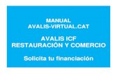AVALIS ICF RESTAURACIÓN Y COMERCIO Solicita tu ......AVALIS-ICF RESTAURACIÓN Y COMERCIO Micro préstamos de 15.000 euros para apoyar las micro pymes y personas trabajadoras autónomas
