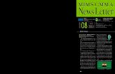 MIMS CMMA News Lettercmma.mims.meiji.ac.jp/pdf/NL008.pdfCMMA Colloquium（現象数理学コロキアム） 第27回 「「時間とは何か？」体験される時間の特性に関する実験心理学的検