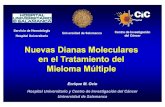 Nuevas Dianas Moleculares en el Tratamiento del Mieloma ... HEMATOLOGIA_Dr_Ocio...flow cytometry, WB and IHC c killing 40 50 60 70 • Normal tissue staining shows expression only