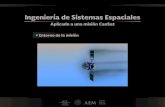 Ingeniería de Sistemas Espaciales - Agencia Espacial Mexicana · 2017. 4. 21. · Ambiente espacial. Micrometeoritos y basura espacial: ¿Que tan malo es? El centro de control espacial