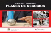 Manual para la elaboración de planes de negocios · 2017. 7. 18. · Clementina Giraldo Zapata Directora de Micro, Pequeña y Mediana Empresa Corporación Ventures Revista Dinero,