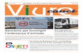 Sancions per incomplir l’ordenança d’animalscanetdemar.cat/ARXIUS/viure_canet/Viure34imes/01... · 2012. 4. 5. · Sancions per incomplir l’ordenança d’animals Multes de