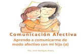 Comunicación Afectiva - IAE Jardin de niñosiaejardindeninos.edu.mx/.../01/Comunicacin-Afectiva-2.pdf · 2018. 1. 22. · Ejemplo de comunicación afectiva Renata e una niña, que