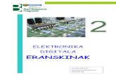 ERANSKINAK · 2019. 7. 18. · Elektronika Digitala Eranskinak ----- 3 E1.- Zirkuitua aztertzen Ondo ulertzeko, ate logikoen egia-taulak izango dituzue aurrean . Irteera (F) ematen