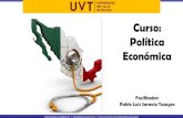 Curso: Política Económica · -7.3 -7.4 -7.5 - 9.0--9.8 9.8 - 10.0--10.3 -10.5-11.2 O P BM R L X E R A I N X E MÉXICO: EXPECTATIVAS DE CRECIMIENTO DEL PIB 2020 Elaborado por el