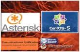 Comunicaciones Unificadas...Laboratorio UM • Instalación Asterisk 1.8, para realizar pruebas con Enterprise voice utilizaremos la integración de Asterisk con Lync Server 2010 •
