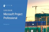 CURSO: BIM Management Microsoft Project Professional...Microsoft Project Professional TEMARIO DESGLOSADO (A continuación) CURSO: BIM Management En este curso recorreremos de principio