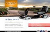 Boracay - Adas Mobilityadasmobility.com/pdf/catalogues_pdf/boracay.pdf · El scooter BORACAY es el más potente y rápido de la gama de scooters de Adas Mobility. Sus 700w de potencia