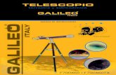 TELESCOPIO · 2018. 2. 1. · telescopio refractor Armado. tubo del telescopio (1) que sostiene todas las lentes de la óptica. tripode (8). sus 3 patas sostienen el tubo del telescopio.