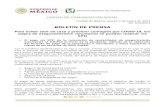 Boletín... · Web viewCiudad de México, jueves 7 de enero de 2021 No. 012/2021 BOLETÍN DE PRENSA Para evitar salir de casa y prevenir contagios por COVID-19, los pagos de aseguramiento