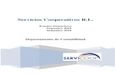 Servicios Cooperativos R.L. · 2019. 11. 27. · La “Cooperativa de Ahorro y Crédito, Servicios Cooperativos, R.L., (SERVICOOP, R.L.)”, es una entidad Cooperativa que se constituye
