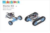 makeblock.com.ar · Usando las librerías de Makeblock con Arduino Más información en . Construct Your Dreams Starter Kit v2 Robot de 3 ruedas Robot Tanque . Ix Rueda giratoria