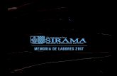 FUNDACIÓN SIRAMÁ / MEMORIA DE LABORES 2017fundacionsirama.org/.../2018/10/Memoria-de-labores-2017.pdf · 2018. 10. 18. · fundaciÓn siramÁ / memoria de labores 2017 institucional