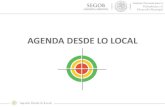 AGENDA DESDE LO LOCAL - Zonalibre.orggabrielalfredocarrilloburgos.zonalibre.org/AGENDA... · municipal identifica a partir del plan municipal de desarrollo aquellos indicadores en