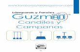 LÁMPARAS Y FAROLES GUZMAN SA DE CV - catalogo ...lamparasyfarolesguzman.com/wp-content/uploads/CANDILES-Y...Lámparas y Faroles Guzmqn SOQUET TIPO DE FOCO VOLTS 120 MATERIALES LAMINA