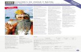 2.052 € COLORES DE INDIA Y NEPAL (Descuento Venta … · 2018. 7. 7. · COLORES DE INDIA Y NEPAL INDIA · NEPAL DELHI · AGRA · JAIPUR · PUSHKAR · JODHPUR · BIKANER · ALSISAR