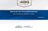 Manual de Procedimientos...Manual de Procedimientos de la Dirección General del Instituto Municipal de Arte y Cultura de Puebla y Staff Registro: GM1418/MP/IMACP017/DG068 Fecha de