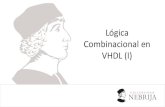 Lógica Combinacional en VHDL (I) - Academia Madrid Ingeniería Cartagena99 Centro de ... · 2020. 3. 11. · Implementación de multiplexores •Con puertas lógicas – Suma de