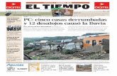 PC: cinco casas derrumbadas y 12 desalojos causó la lluvia ...media.eltiempo.com.ve/EL_TIEMPO_VE_web/25/diario/docs/...Venirauto. Yolanda Tineo, su gerente explicó que aunque no