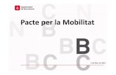 Pacte per la Mobilitat...Plenari del Pacte per la Mobilitat - 5 de març de 2014 Contingut 1. Dades bàsiques de mobilitat 2. Procés participatiu PMU 3. Resum d’actuacions PMU 4.