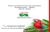 Plan Institucional de Gestión Ambiental - PIGA 2019-2028...El Plan Institucional de Gestión Ambiental – PIGA, es un instrumento de planeación ambiental para entidades de índole