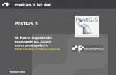 PostGIS 3 - pretalx · 2020. 3. 23. · FOSSGIS 2020 PostGIS > Räumlich Erweiterung für PostgreSQL > Projekt wurde 2000 von der Firma Refractions Research gegründet > Seit 2012