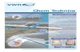 Chem Technicade.vwr-cmd.com/ex/downloads/industry/chemtech_0106/...Chem Technica Si desea realizar calibraciones exactas y fiables para obtener resultados fiables y comparables, confíe